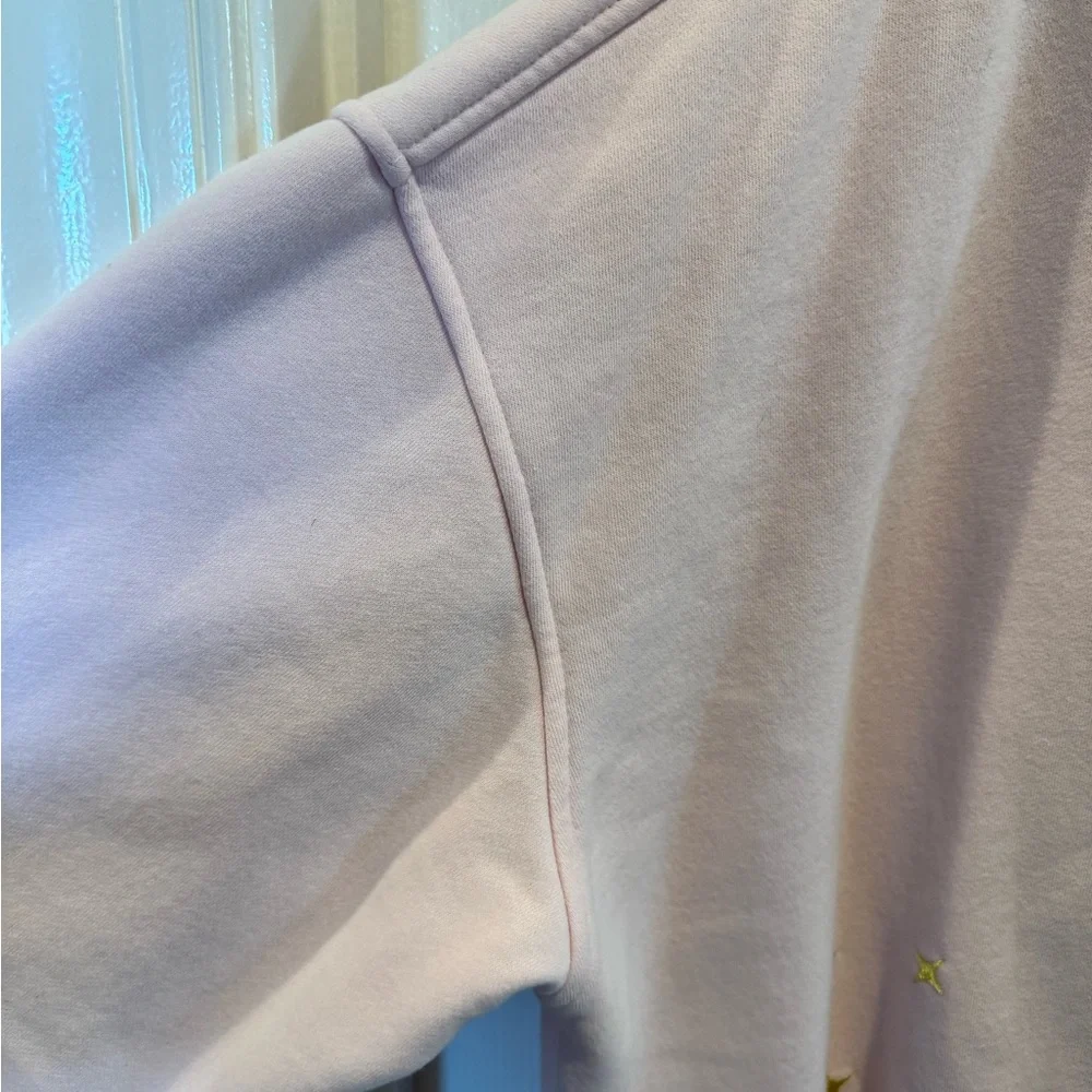 Sunkissed Coconut Light Pink Embroidered Camper Sweatshirt Size XXL - Picture 15 of 15